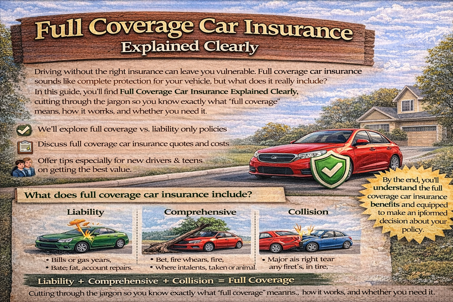 Full Coverage Car Insurance Explained Clearly - 2026 Guide