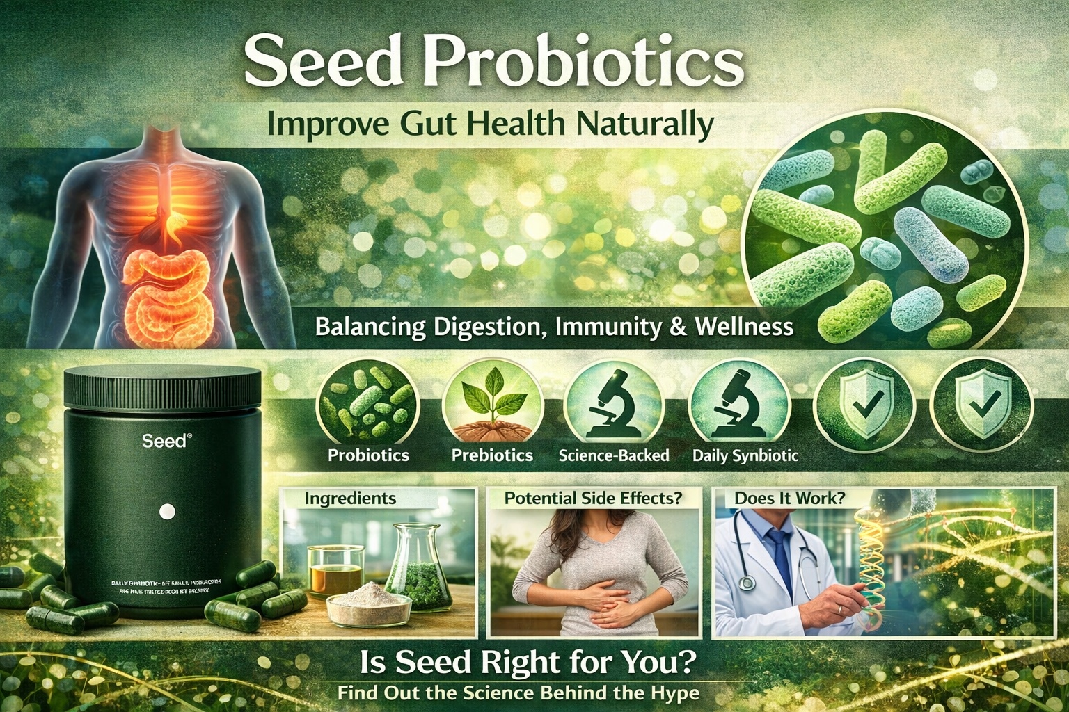 Seed Probiotics - Improve Gut Health Naturally