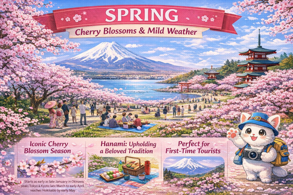 Best time to travel to Japan